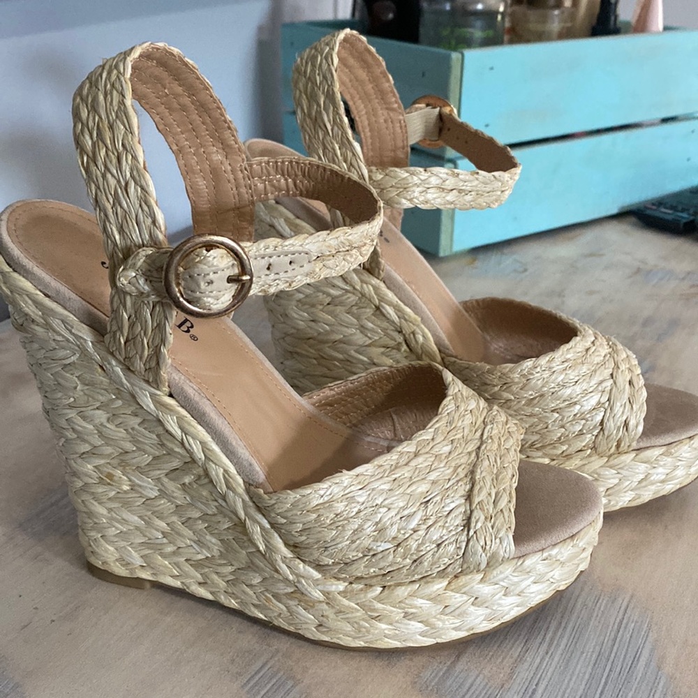 Just Fab Wedge Sandals